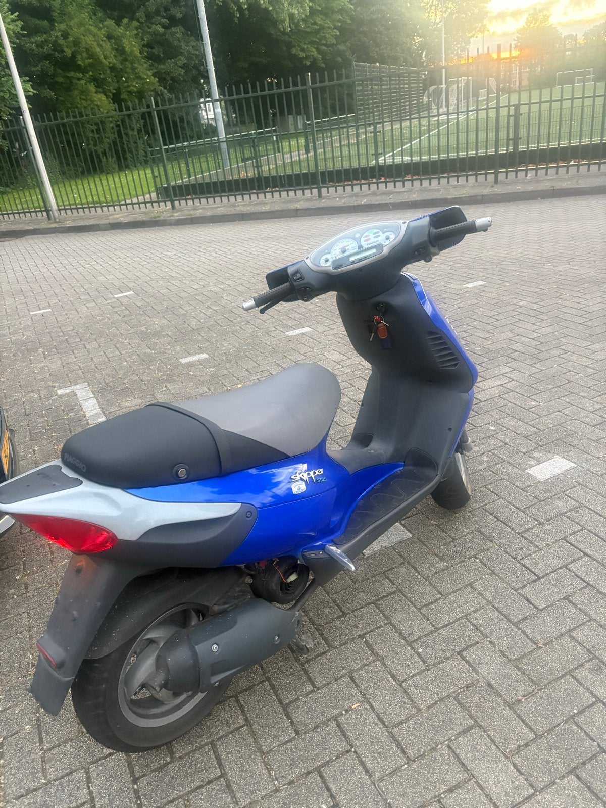 Piaggio Skipper LX 187cc Malossi 4 takt, Fietsen en Brommers, Scooters | Piaggio, Overige modellen, Maximaal 45 km/u, Ophalen of Verzenden