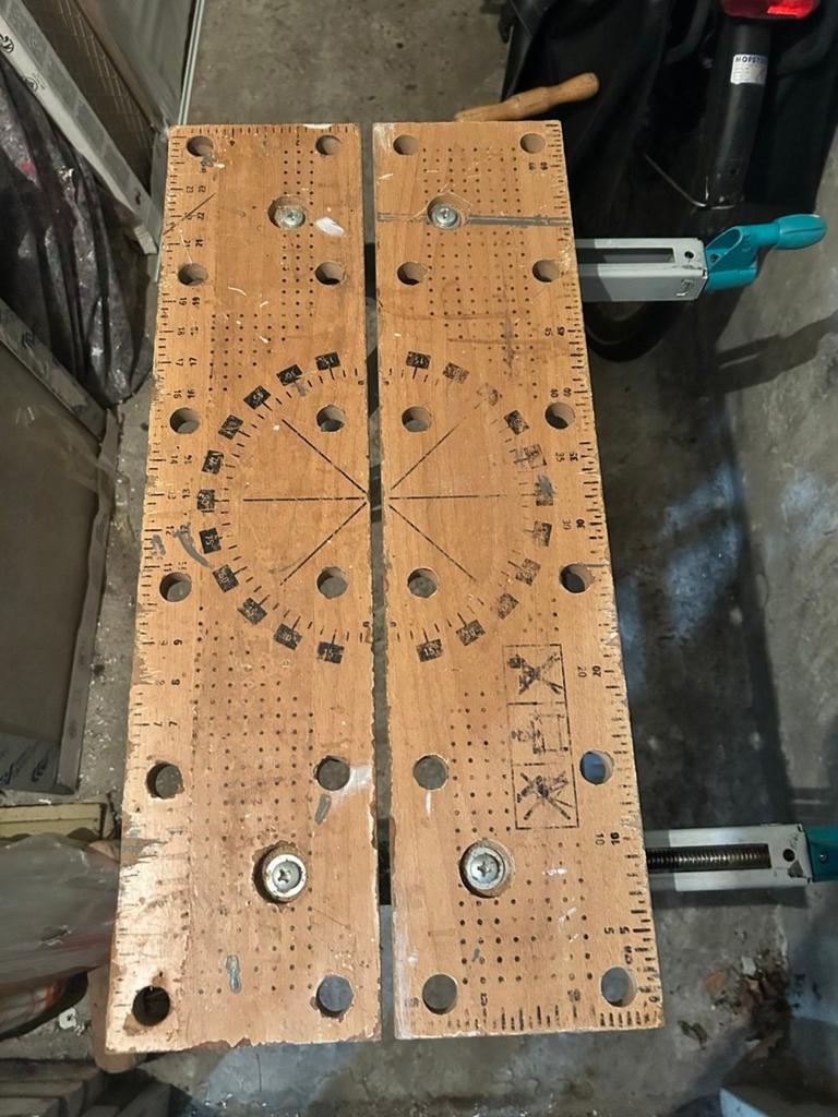 Werktafel, Doe-het-zelf en Verbouw, Werkbanken, Ophalen of Verzenden, Gebruikt, Inklapbaar