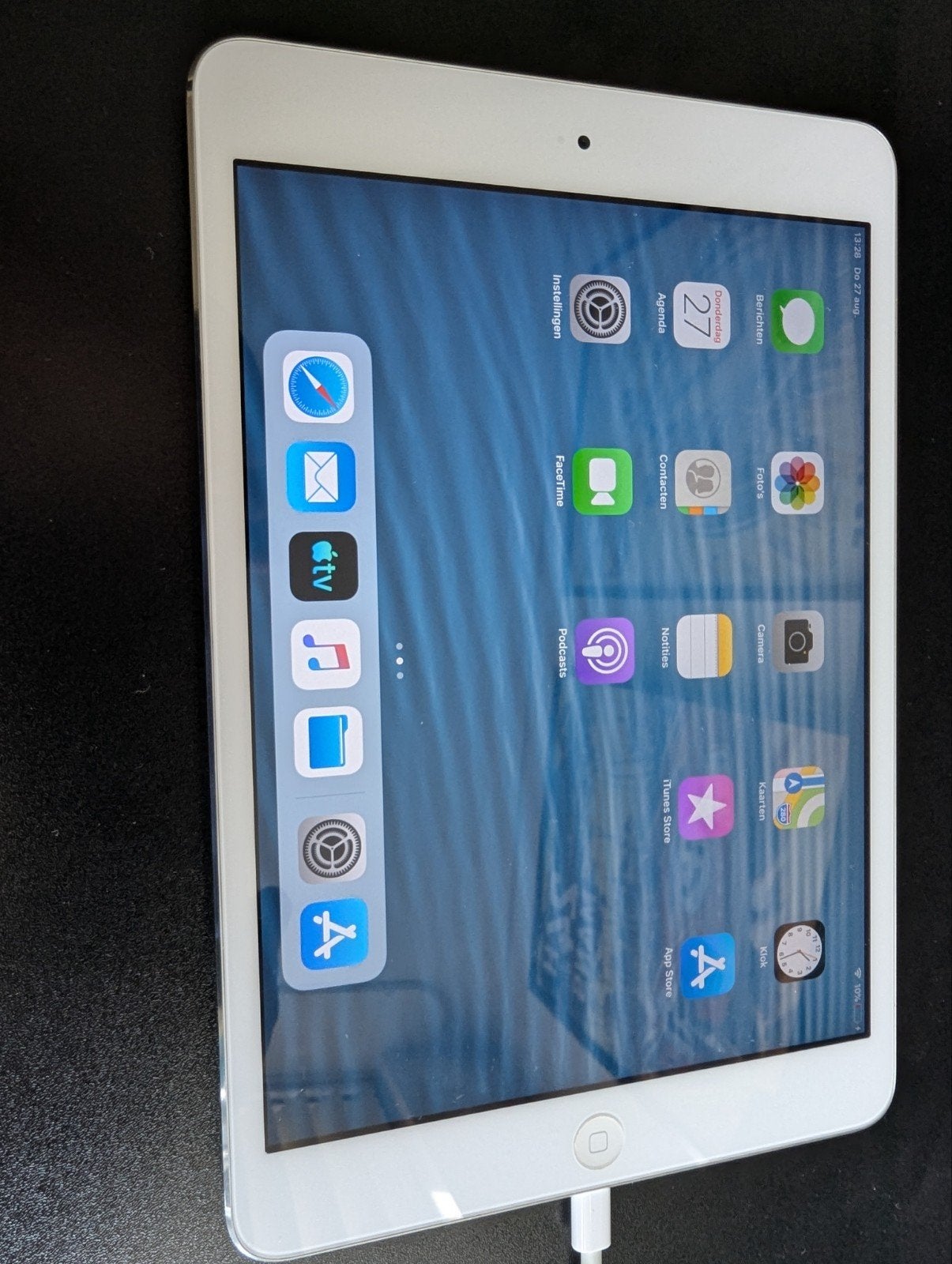 Apple iPad Mini 2 - 16GB - Wit/Zilver, Computers en Software, Apple iPads, Ophalen of Verzenden