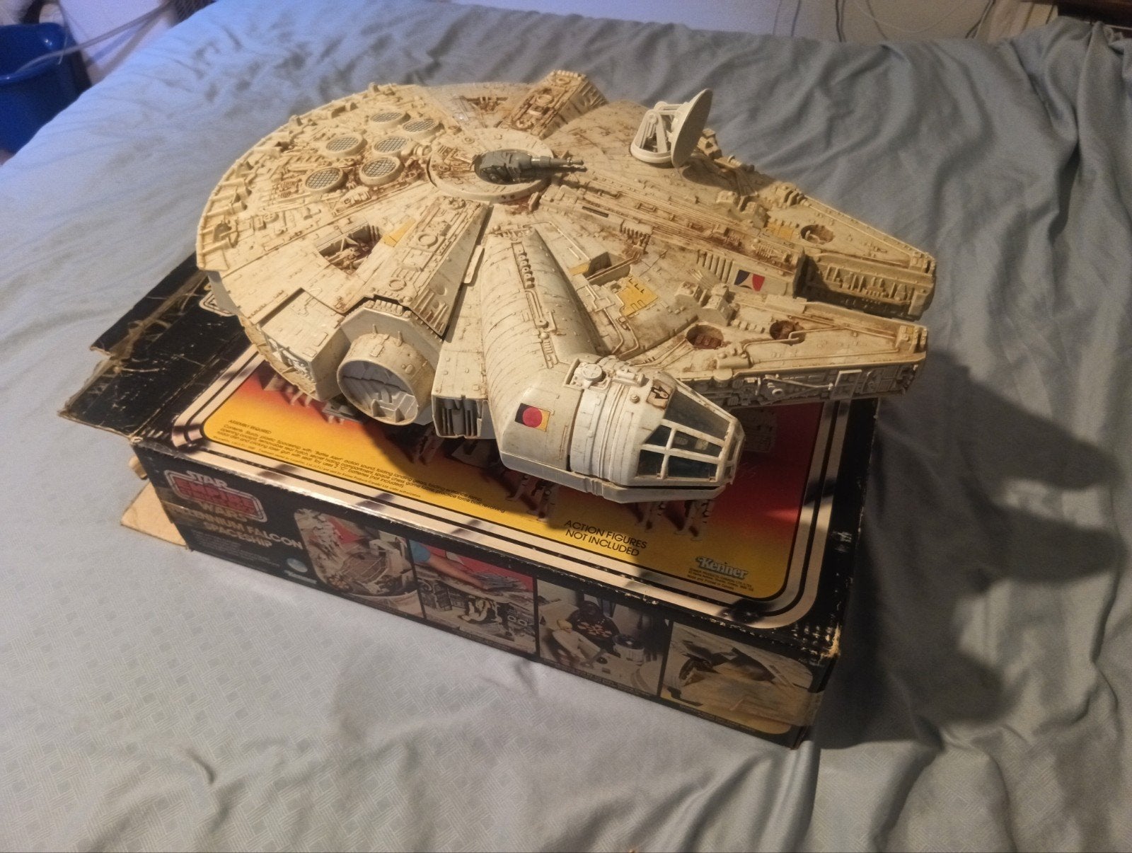 Vintage Star Wars Millennium Falcon Spaceship (1979), Ophalen, Gebruikt
