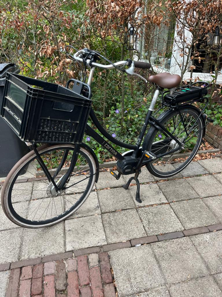 Cortina E-U4 Transport elektrische fiets met Bafang motor, Fietsen en Brommers, Elektrische fietsen, Ophalen, Gebruikt, Cortina