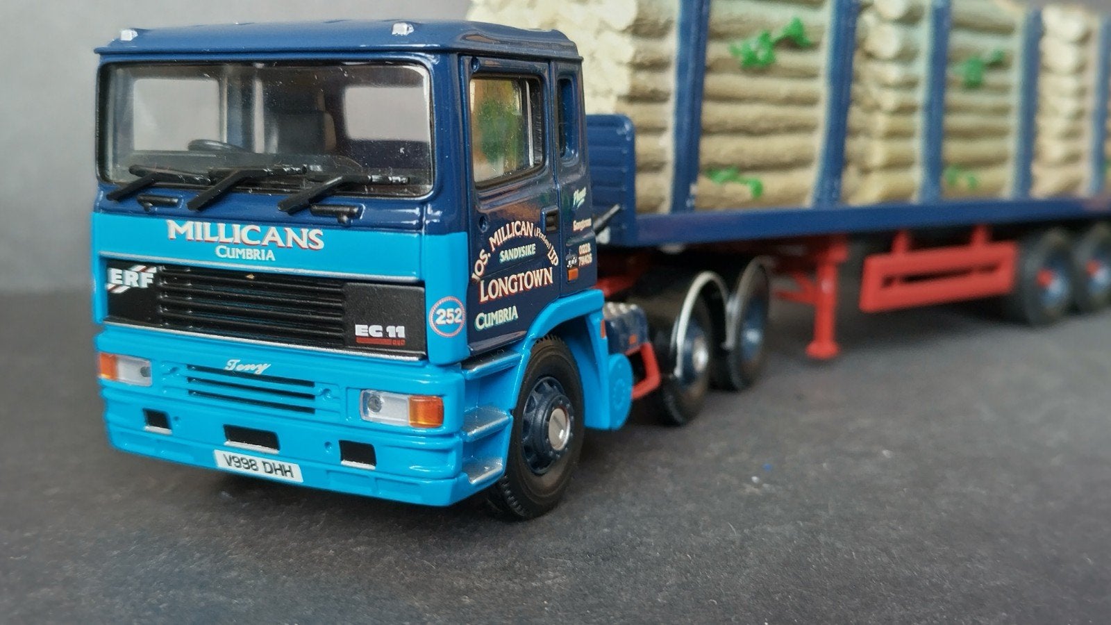 Erf EC 11 Daf Millicans Cumbria 1:50 Corgi Pol, ., Zo goed als nieuw, ., Corgi