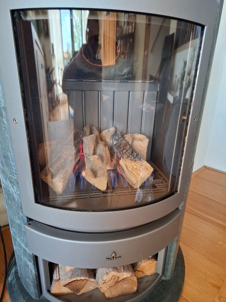 Barbas gaskachel eco 1050, Ophalen, Gebruikt, Gas, Vrijstaand