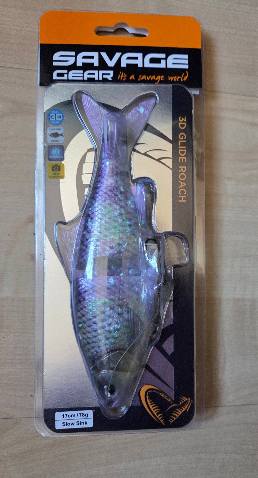 Savage Gear 3D Glide Roach, Watersport en Boten, Hengelsport | Roofvissen, Ophalen of Verzenden, Nieuw, Overige typen