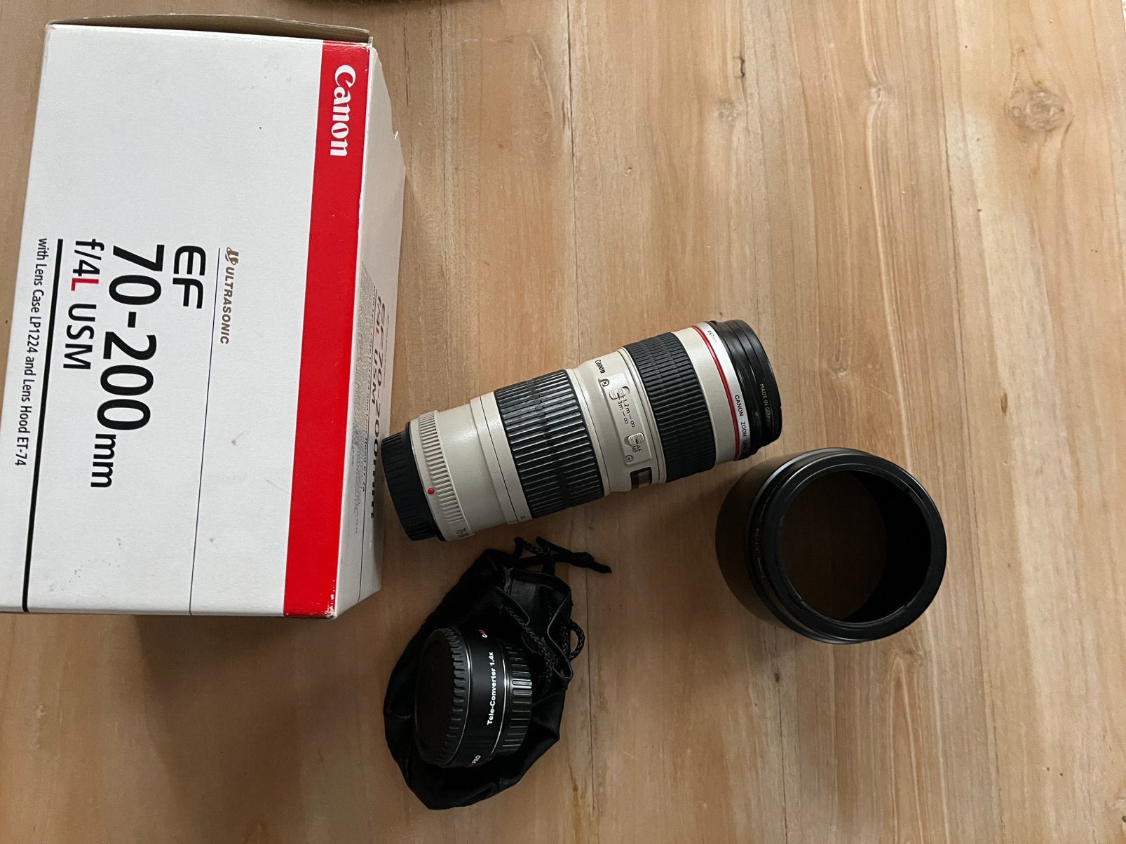 Canon EF 70-200 f4 L USM, Ophalen, Canon, Telelens, Zo goed als nieuw