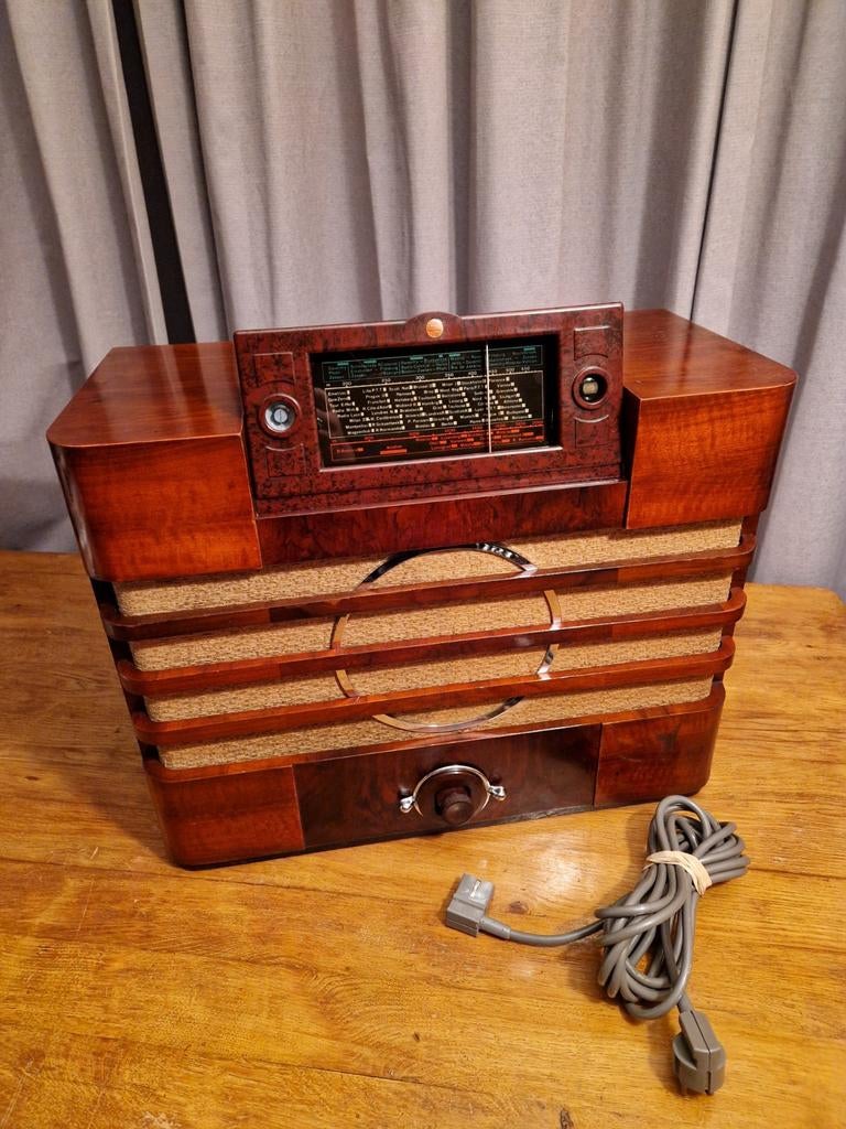 Philips Sonate 796A buizenradio, Antiek en Kunst, Antiek | Tv's en Audio, Ophalen of Verzenden