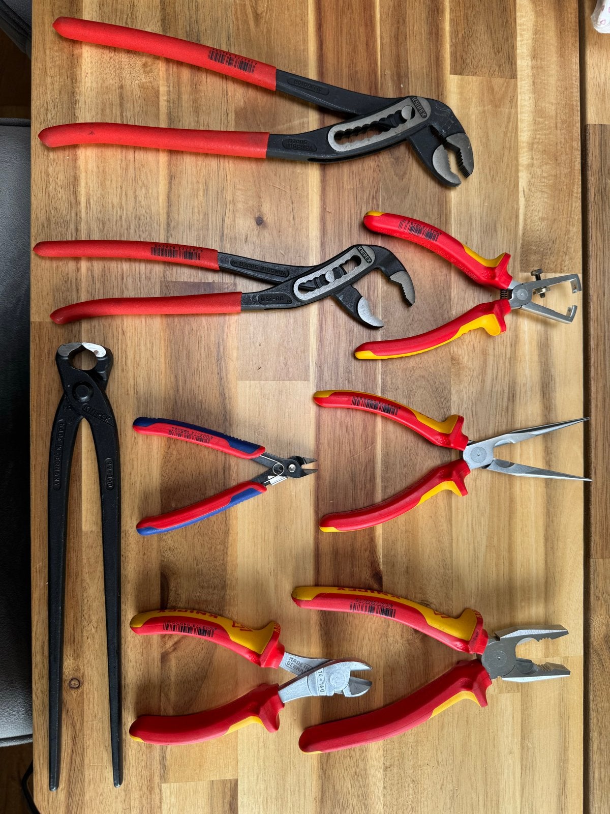 Knipex Tangenset - Diverse Tangen voor Elke Klus, Ophalen of Verzenden, Gebruikt, Tang, Knipex