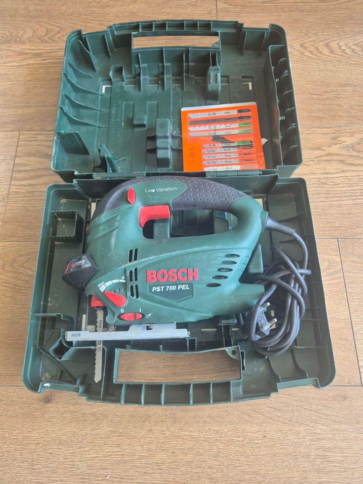 Bosch PST 700 PEL Decoupeerzaag met koffer, Ophalen of Verzenden, Gebruikt, Decoupeerzaag, Bosch