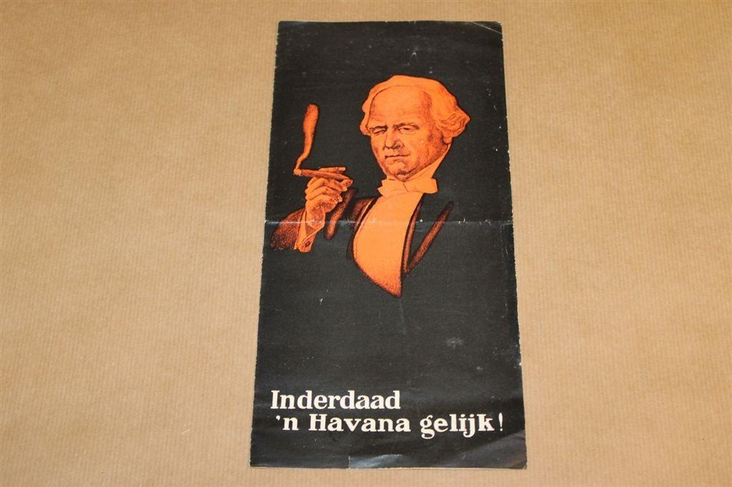 Zeldzame brochure - Havana sigaren Mignot & de Block 1930, Verzamelen, Ophalen of Verzenden, Gebruikt, Sigarenbandjes