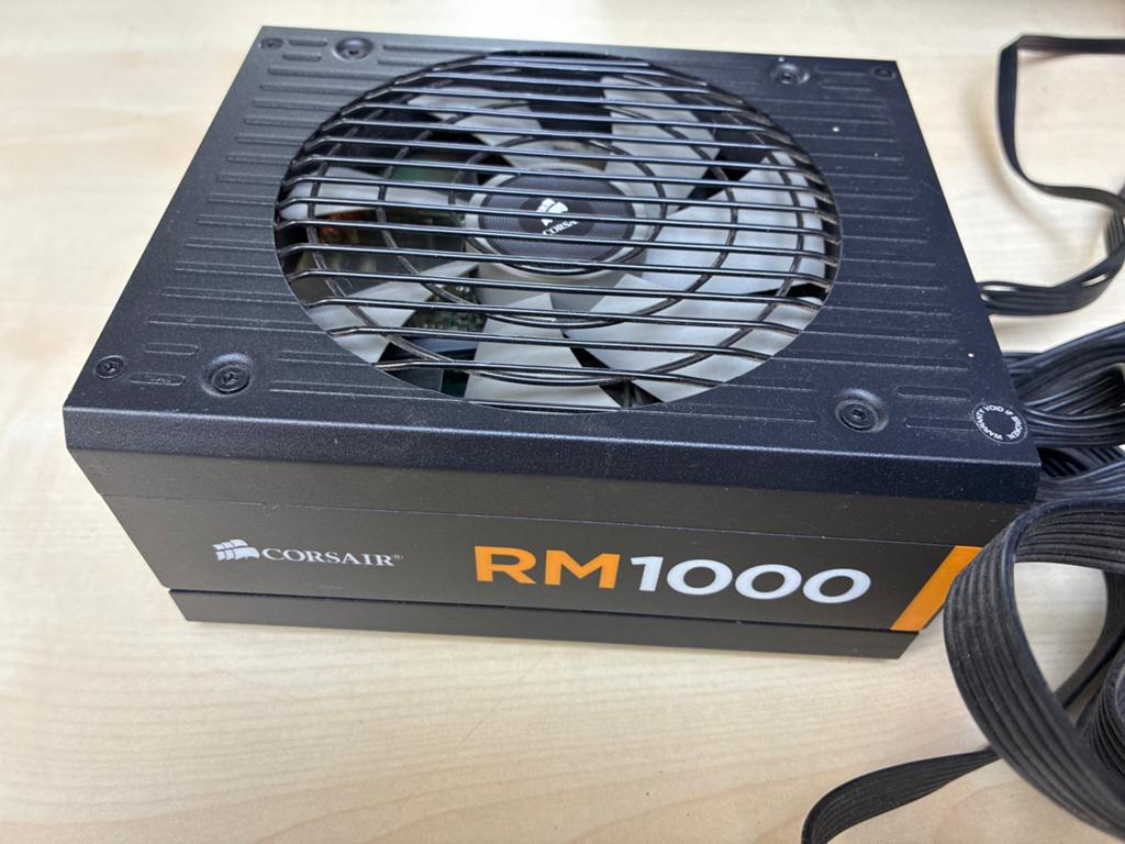 Corsair RM1000 Computer Voeding - 1000W Modulair, Ophalen of Verzenden, Gebruikt