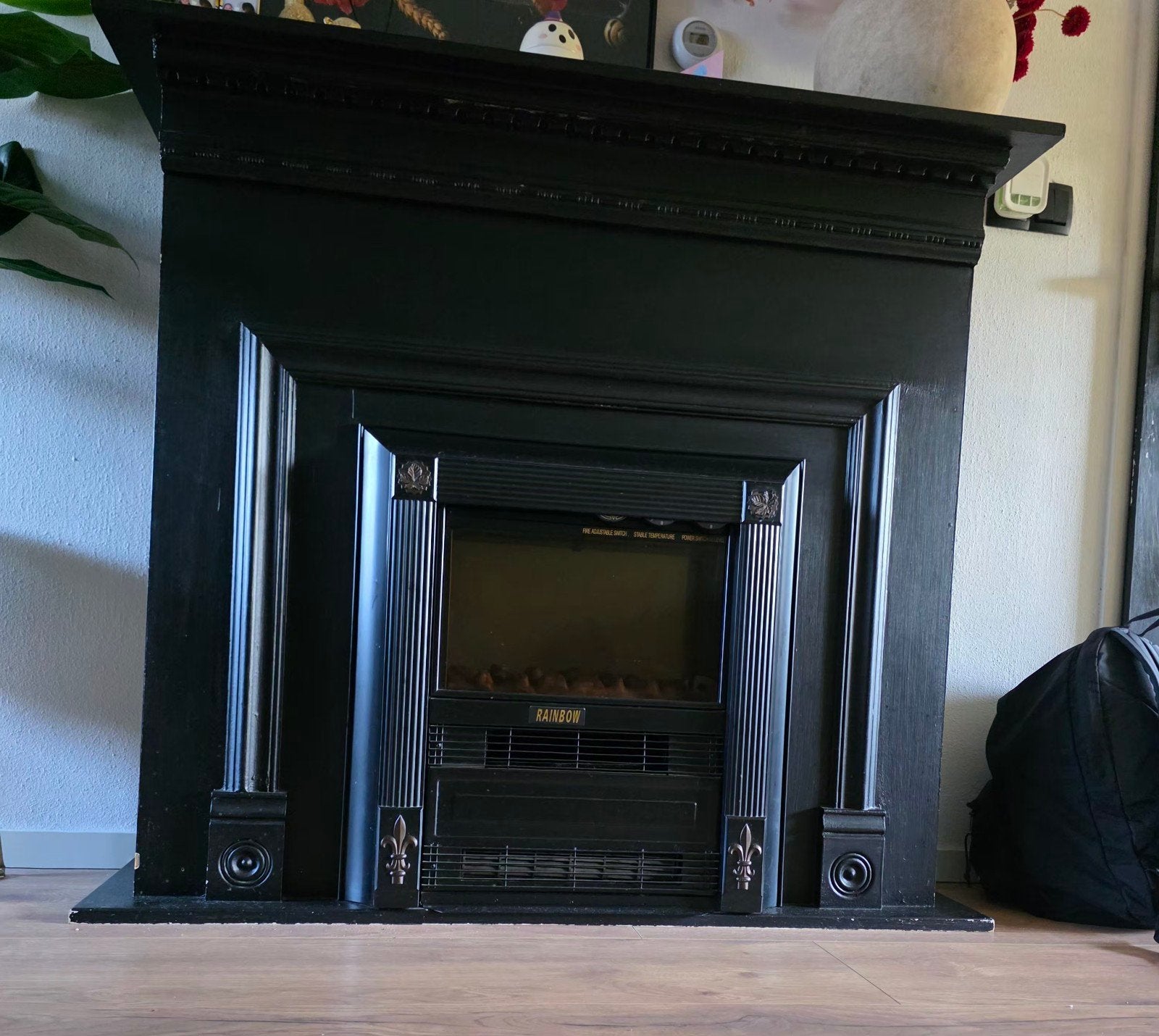 Elektrische Openhaard met ombouw, Ophalen of Verzenden