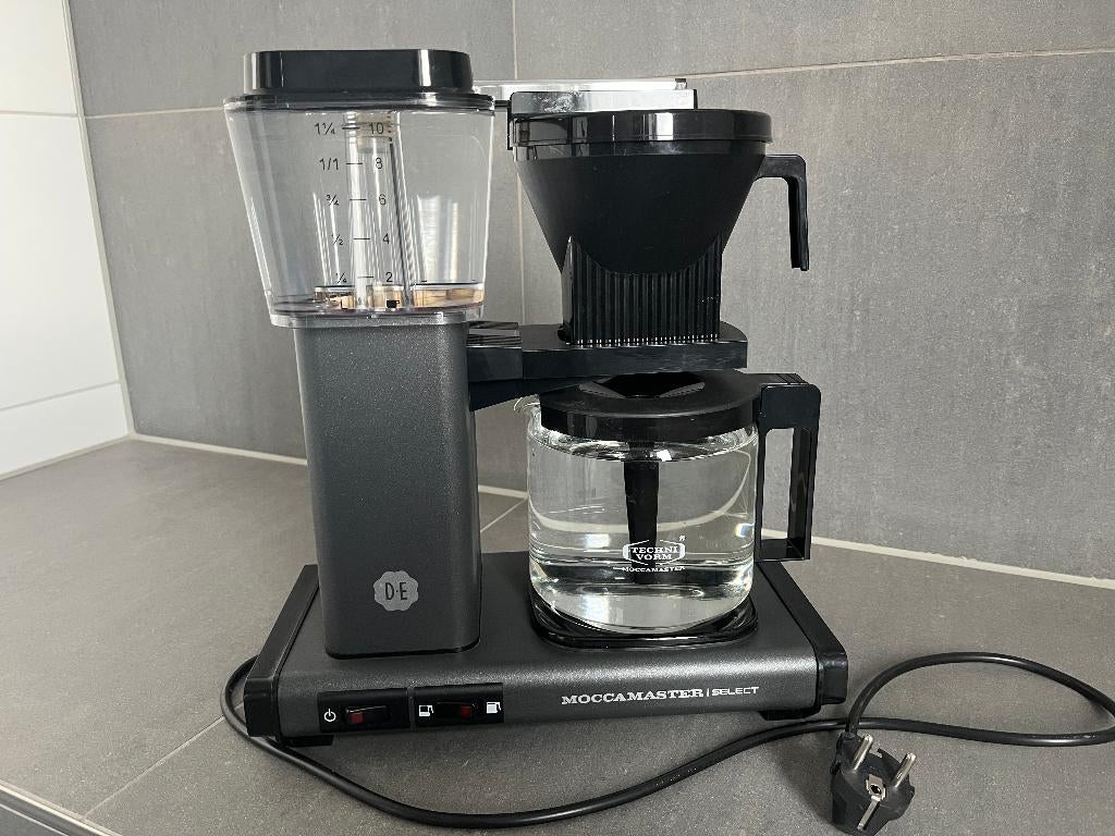 Douwe Egberts Moccamaster, Koffiemachine, Gemalen koffie, Ophalen of Verzenden, Zo goed als nieuw
