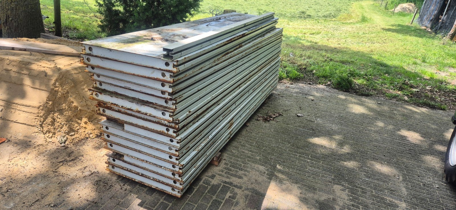 Geisoleerde wandpanelen gebruikt., Overige materialen, 4 tot 8 cm, Gebruikt, Ophalen of Verzenden