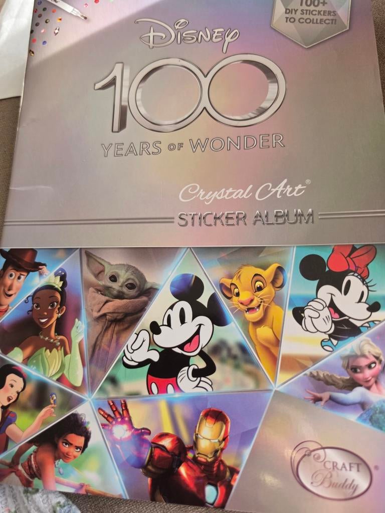 Disney 100 Years of Wonder Diamond Stickers, Verzamelen, Disney, Ophalen of Verzenden