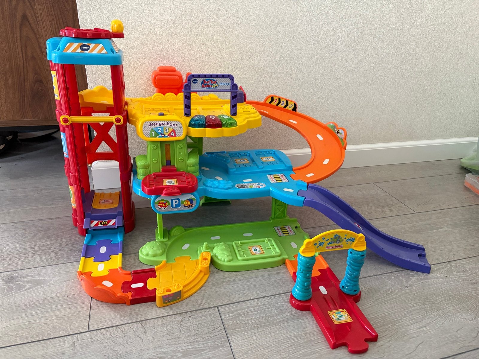 VTech Toet Toet Auto's Garage Speelset, Ophalen of Verzenden, Gebruikt