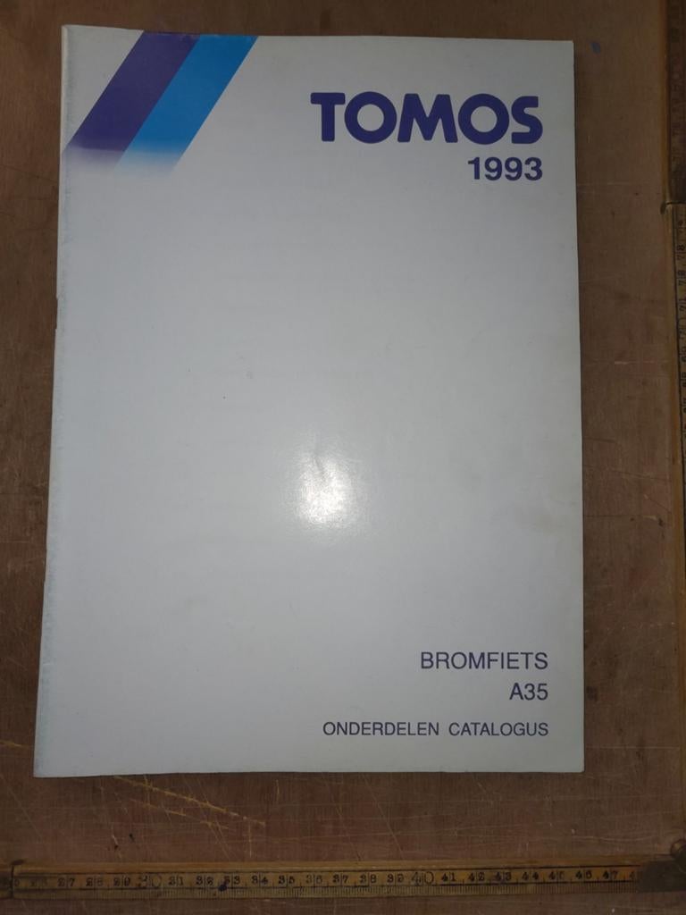 Tomos a35 Bromfiets onderdelen catalogus 1993, Ophalen of Verzenden