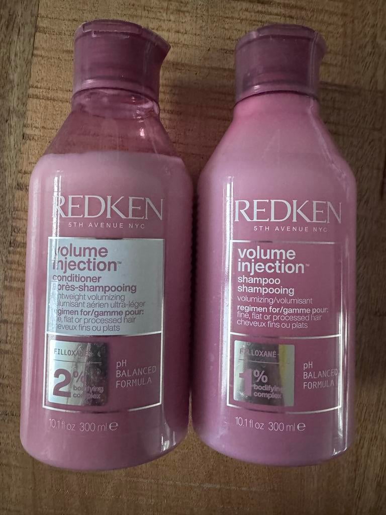 Redken Volume Injection Shampoo & Conditioner Set, Ophalen of Verzenden, Nieuw, Shampoo of Conditioner