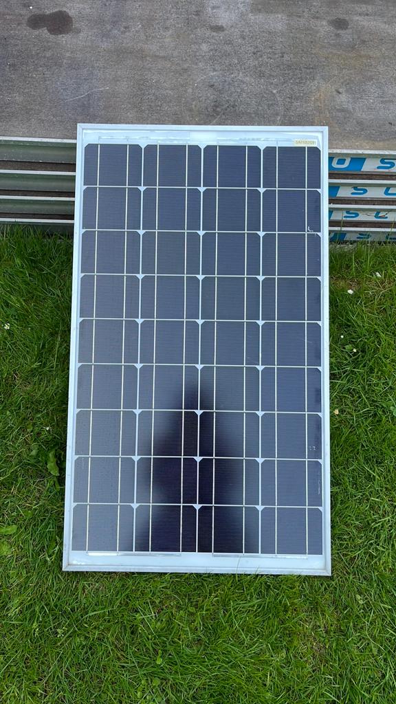 Compact 60W paneel / solar panel met MC4 getest & refurbed, Ophalen of Verzenden, Gebruikt