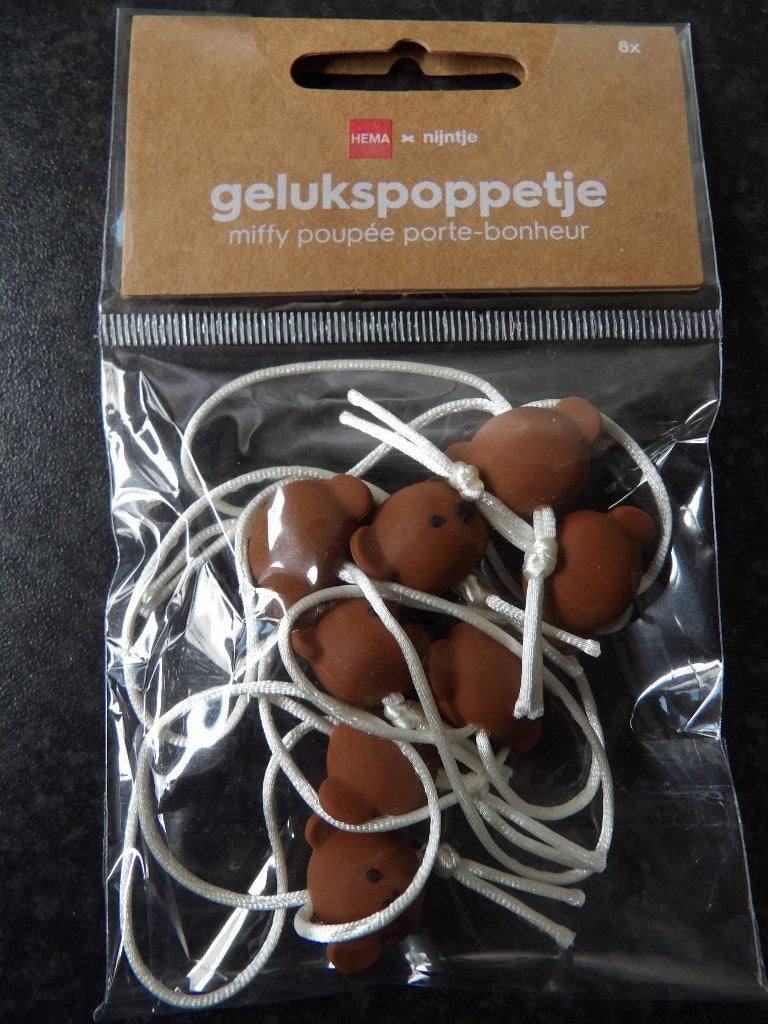nieuw 8x gelukspoppetjes van Boris (Nijntje), Ophalen of Verzenden, Nieuw