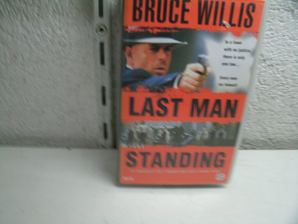 vhs 163b last man standing, Vanaf 16 jaar, Ophalen of Verzenden, Zo goed als nieuw, Actie en Avontuur