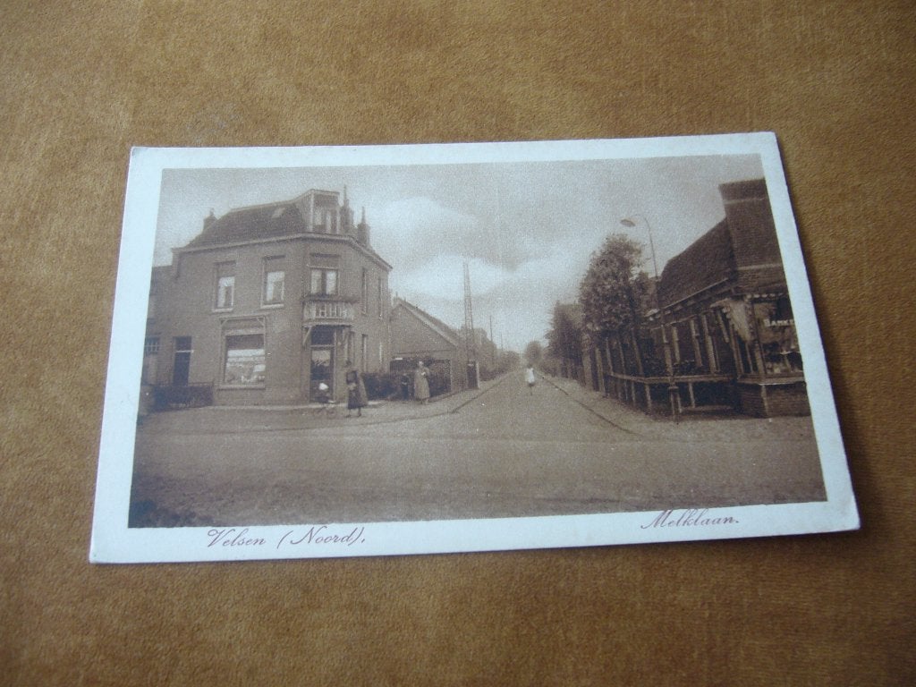 VELSEN =  MELKLAAN, Ophalen of Verzenden, 1920 tot 1940, Ongelopen, Noord-Holland