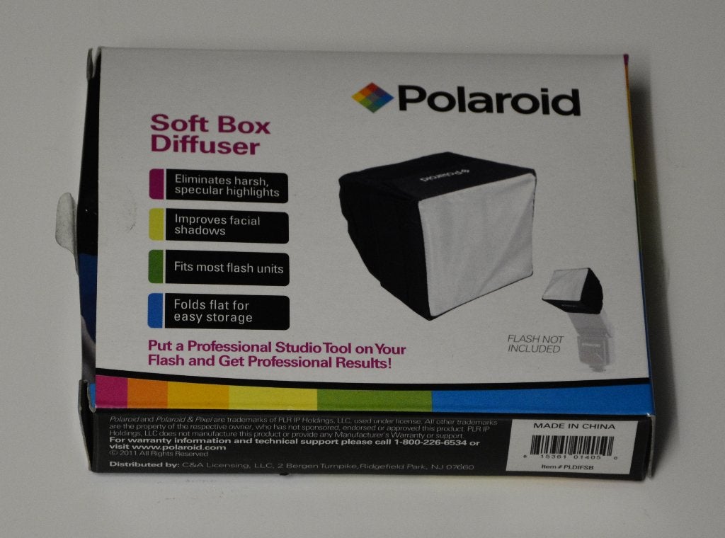 Polaroid Soft Box Diffuser voor flitsers, Inclusief softbox, Overige typen, Nieuw, Ophalen of Verzenden