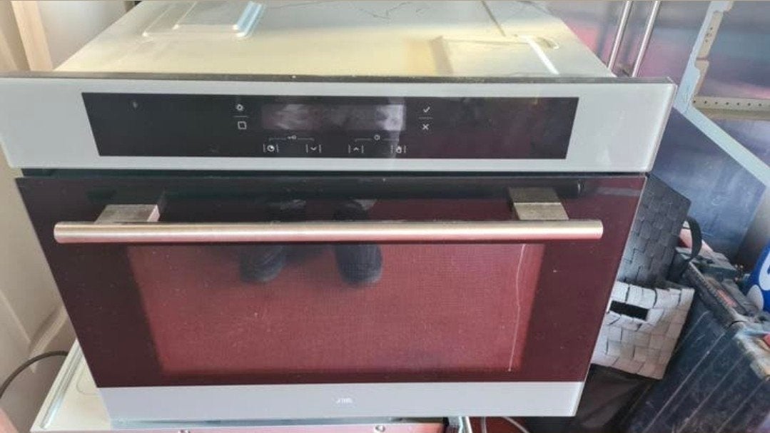 Inbouw combi oven met magnetronfunctie Etna, Ophalen, 45 tot 50 cm, Gebruikt, Combi-oven
