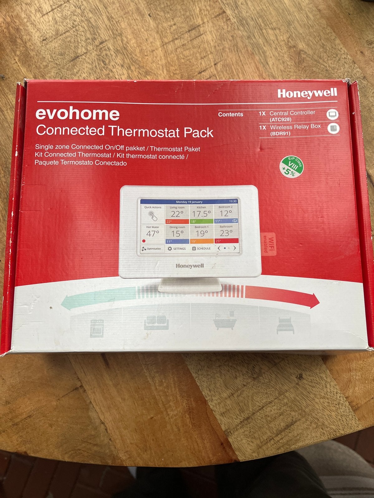 Honeywell evohome Connected Thermostat Pack - Nieuw, Doe-het-zelf en Verbouw, Ophalen of Verzenden, Slimme thermostaat, Nieuw