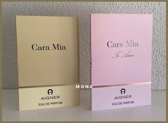 Cara Mia set 2 parfum samples proefjes testers monsters, Verzenden, Nieuw