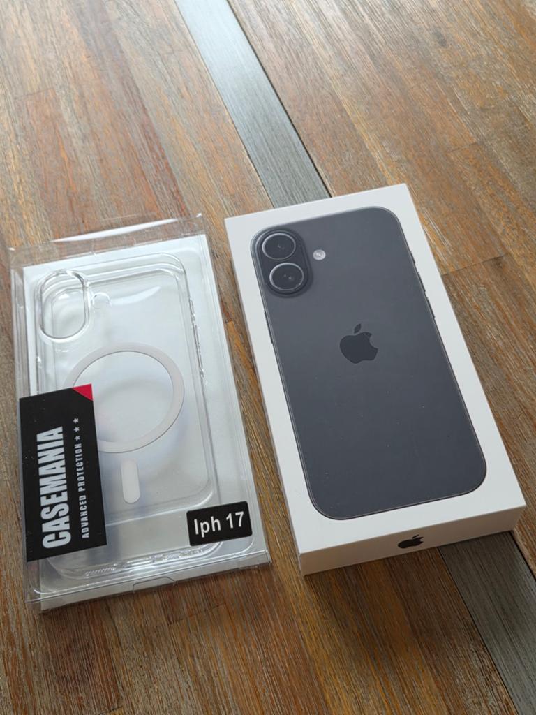 iPhone 17 Black 256GB Geseald, Hoesje, Garantie, Aankoopbon, Ophalen, Nieuw, 256 GB