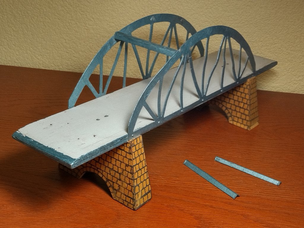 Grote brug voor modeltrein HO, Hobby en Vrije tijd, Modeltreinen | H0, Overige merken, Gebruikt, Gelijkstroom of Wisselstroom