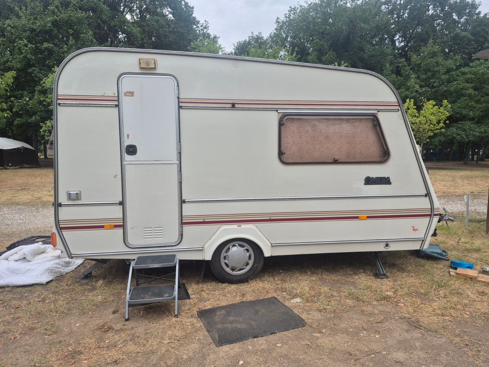 Caravan Compass Omega 360 1992, Overige merken, Koelkast, Tot en met 2, Particulier