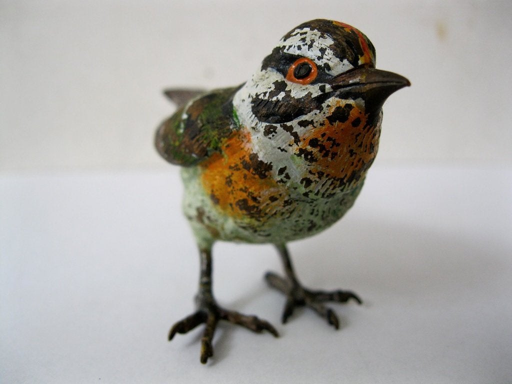 Bergmann Weens brons - Weense bronzen vogel, Ophalen, Brons