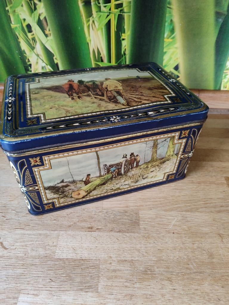 Oud blik van koeien en paarden, Ophalen of Verzenden, Gebruikt, 200 cm of meer, Minder dan 50 cm