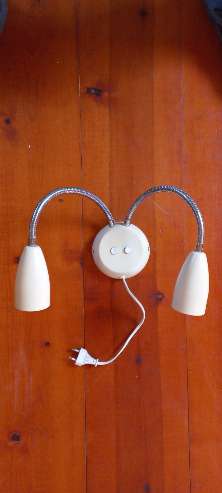 Retro bed- wandlampje, Huis en Inrichting, Lampen | Wandlampen, Ophalen of Verzenden, Gebruikt
