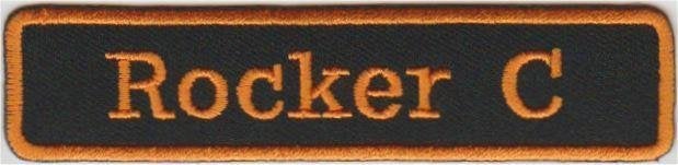 Harley Davidson Rocker C patch embleem #1, Verzenden, Nieuw