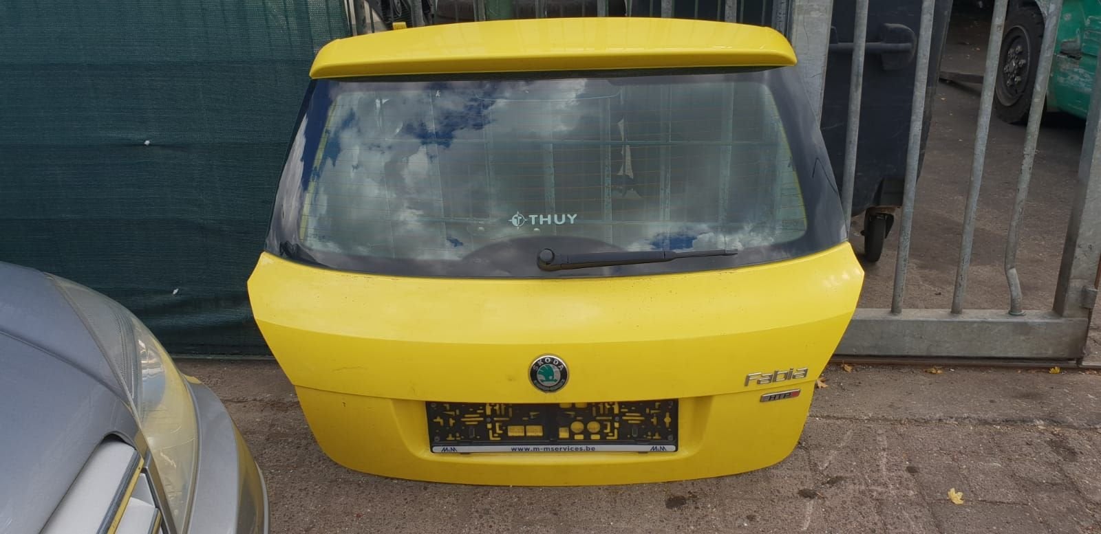 SKODA FABIA HB   ACHTERKLEP BJ 2012, Auto-onderdelen, Gebruikt, -, Ophalen of Verzenden, Achter