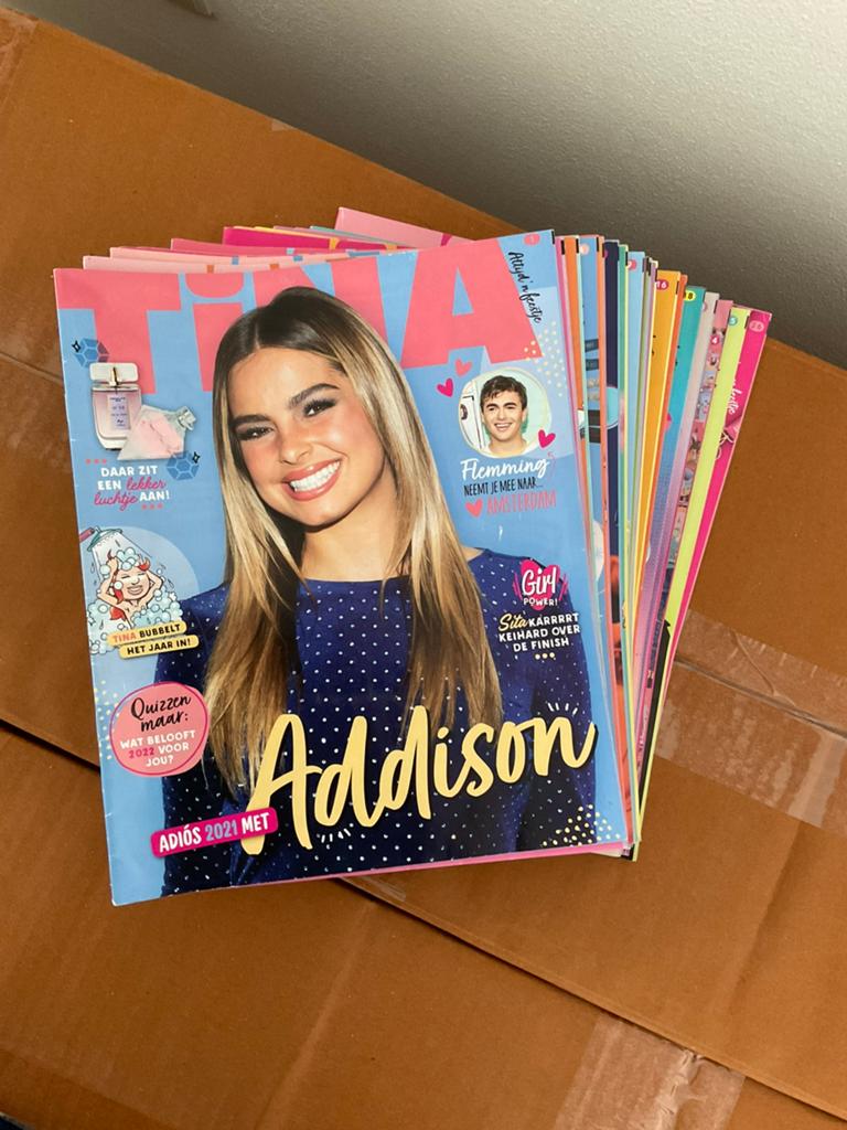 Tina tijdschriften 2022 met extra’s, Ophalen of Verzenden, Zo goed als nieuw, Overige typen