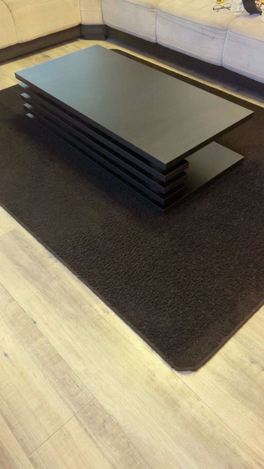 Salontafel Altea zwart, Ophalen, Zo goed als nieuw, Zwart, Laminaat