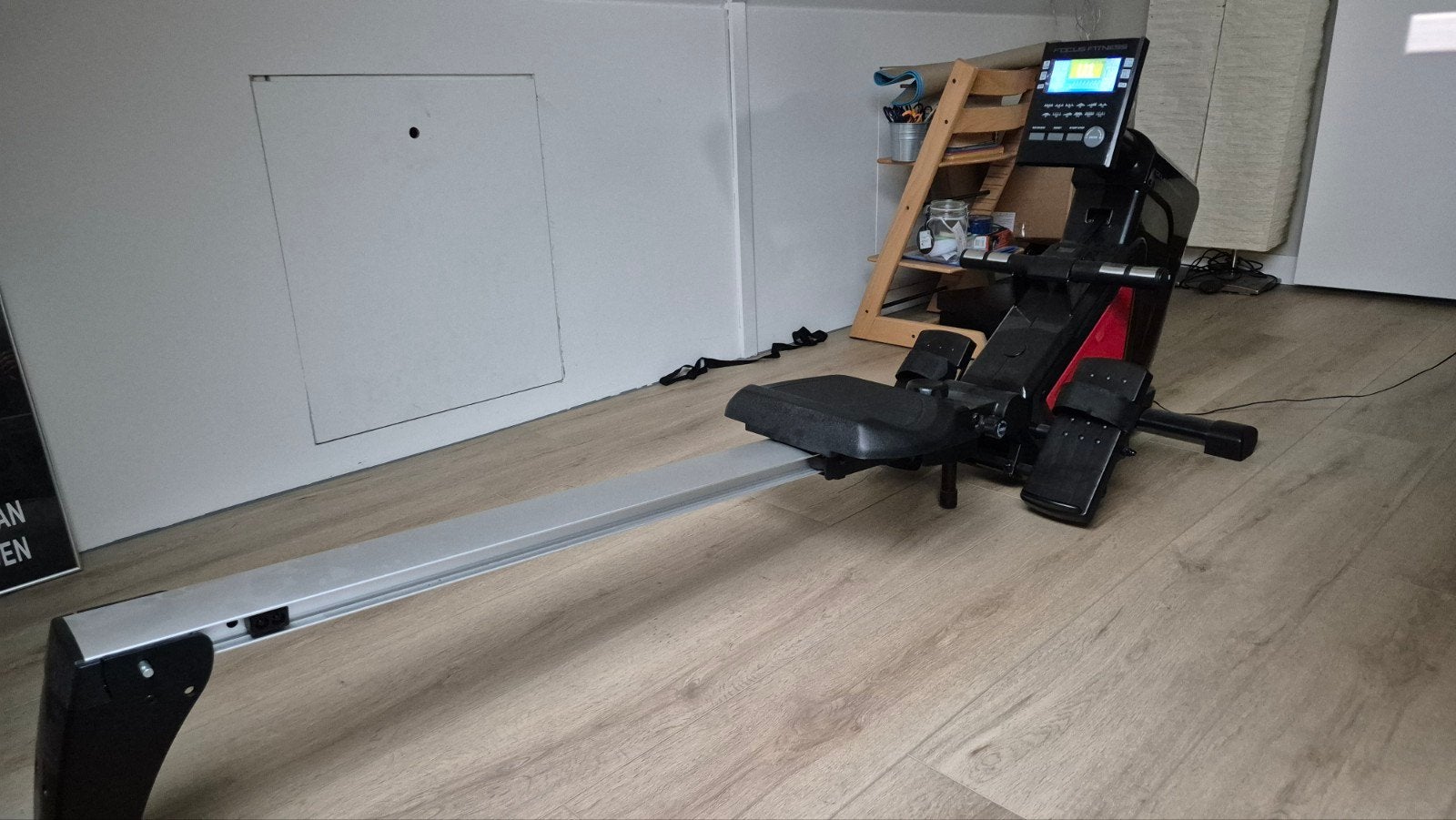 Focus Fitness Row 3 Roeitrainer, Ophalen, Zo goed als nieuw, Rug, Metaal