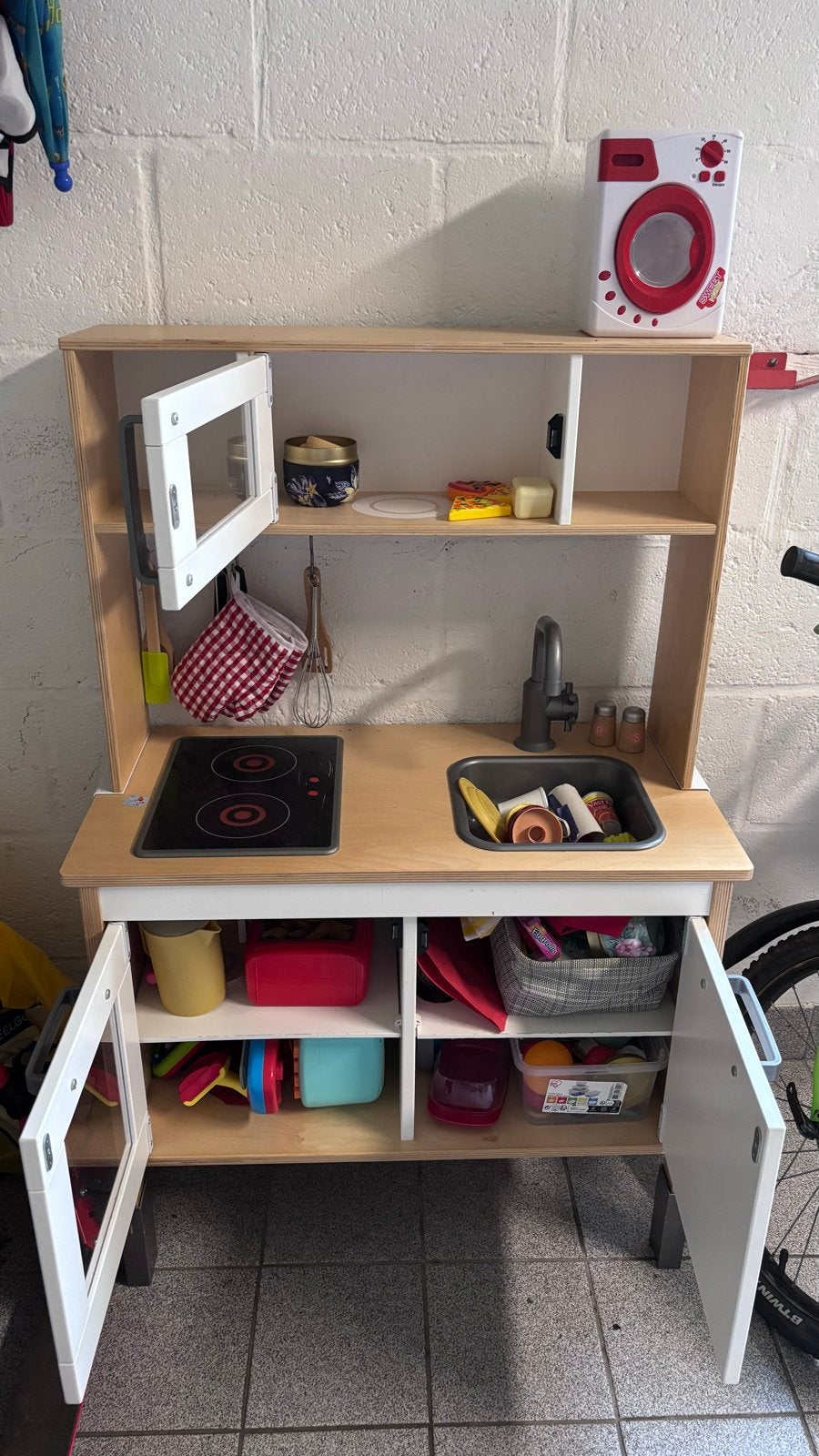 IKEA Speelkeuken met tal van accessoires, Ophalen, Gebruikt, Overige typen, Met licht