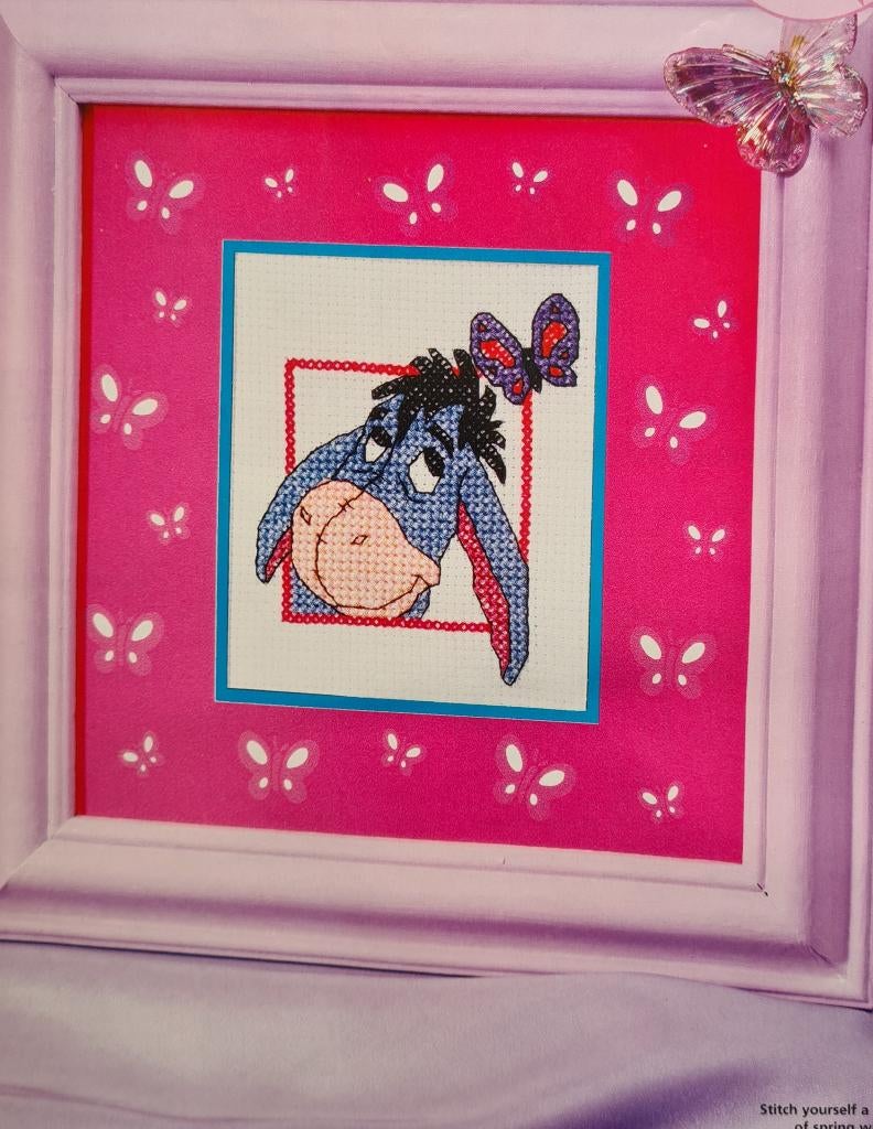 Eeyore met vlinder borduurpakketje, Ophalen, Nieuw, Handborduren, Borduurpakket