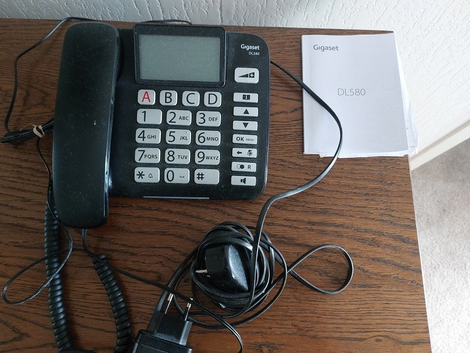 Telefoon senioren, Ophalen, Gebruikt, 1 handset
