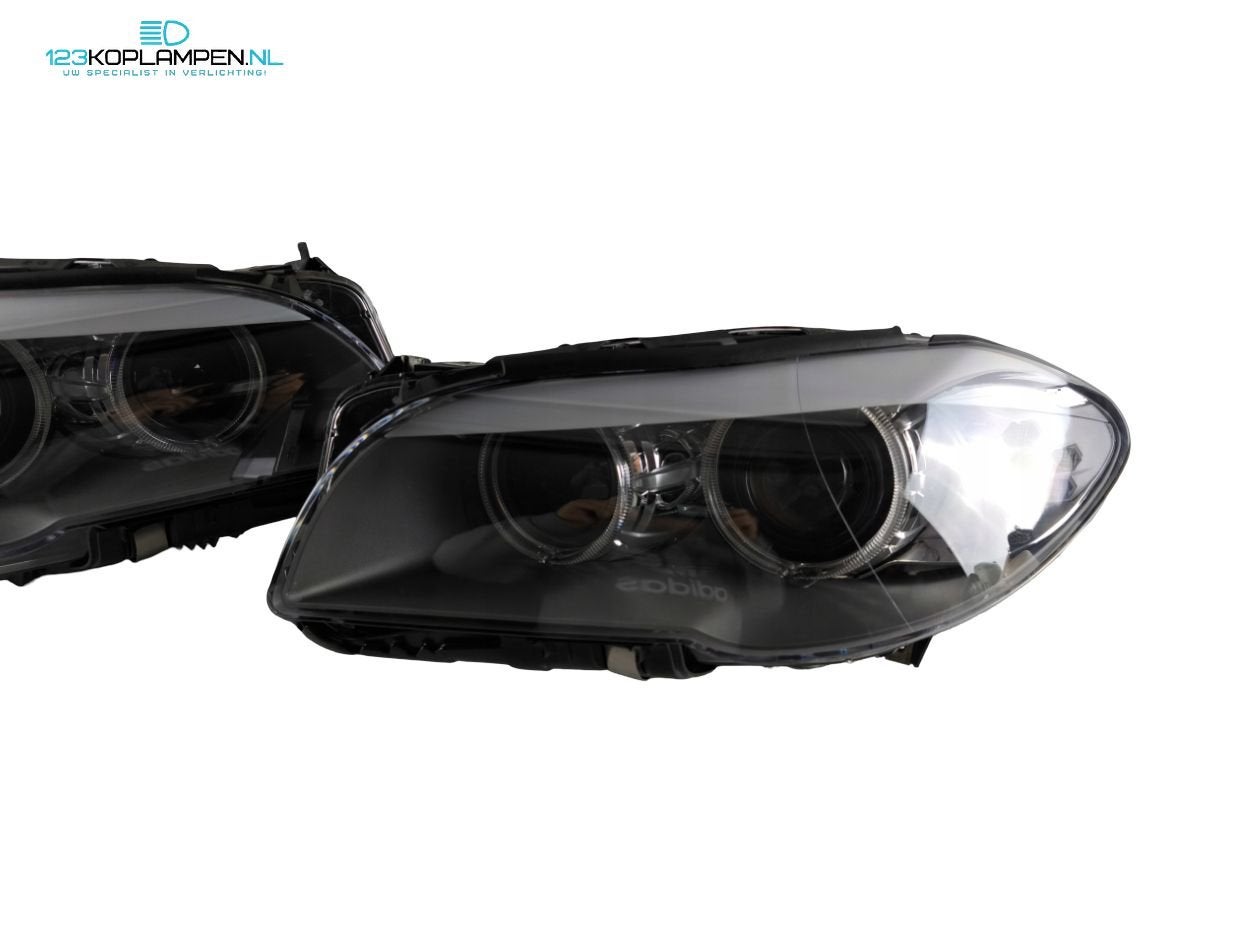BMW 5 Serie LCI F10 F11 Xenon LED koplamp koplampen, Gebruikt, -, Verzenden, -