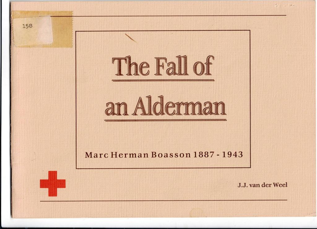Rode Kruis: The Fall of an Alderman 1990, Verzamelen, Militaria | Algemeen, Ophalen of Verzenden, Overige soorten, Nederland, Boek of Tijdschrift