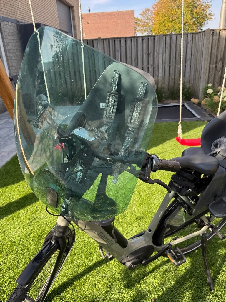 urban iki voorzitje plus windscherm ter bescherming, Ophalen, Voetsteuntjes, 0 t/m 18 kg, Voorzitje