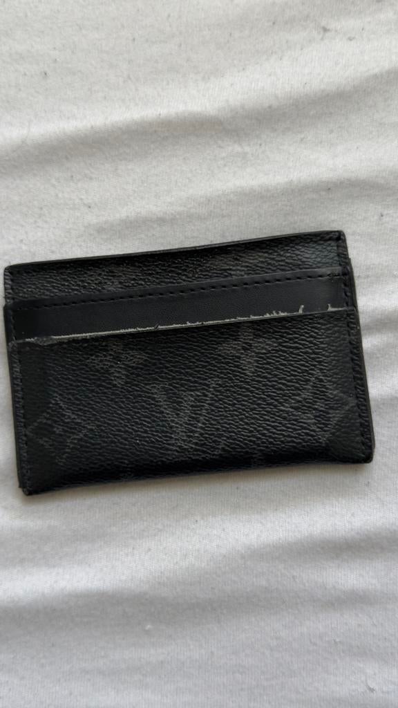 Louis Vuitton Pasjeshouder Zwart, Sieraden, Tassen en Uiterlijk, Portemonnees, Overige merken, Gebruikt, Zwart, Ophalen of Verzenden