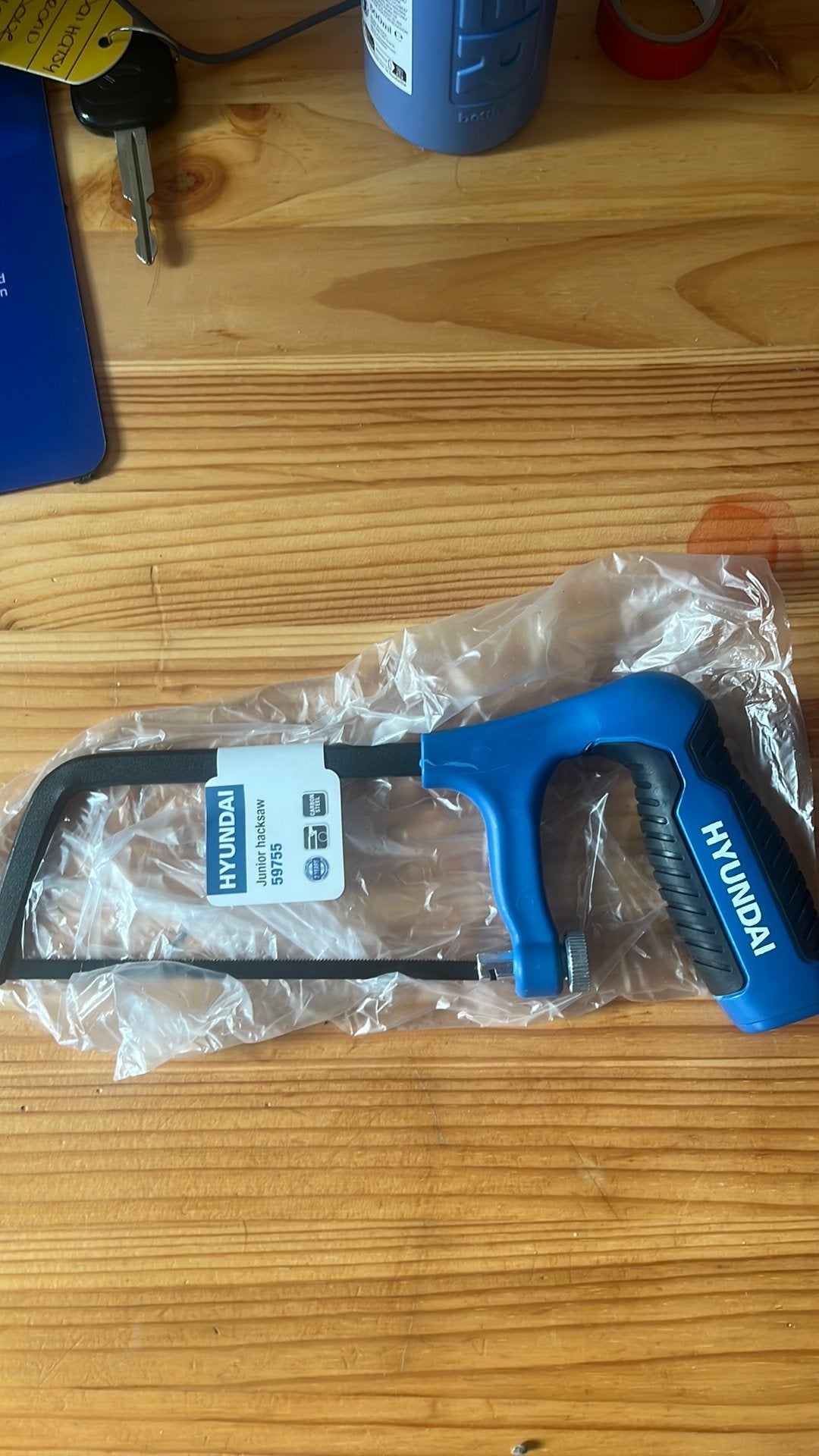 Hyundai Zaagbeugel, Ophalen, 70 mm of meer, Zo goed als nieuw, Afkortzaag