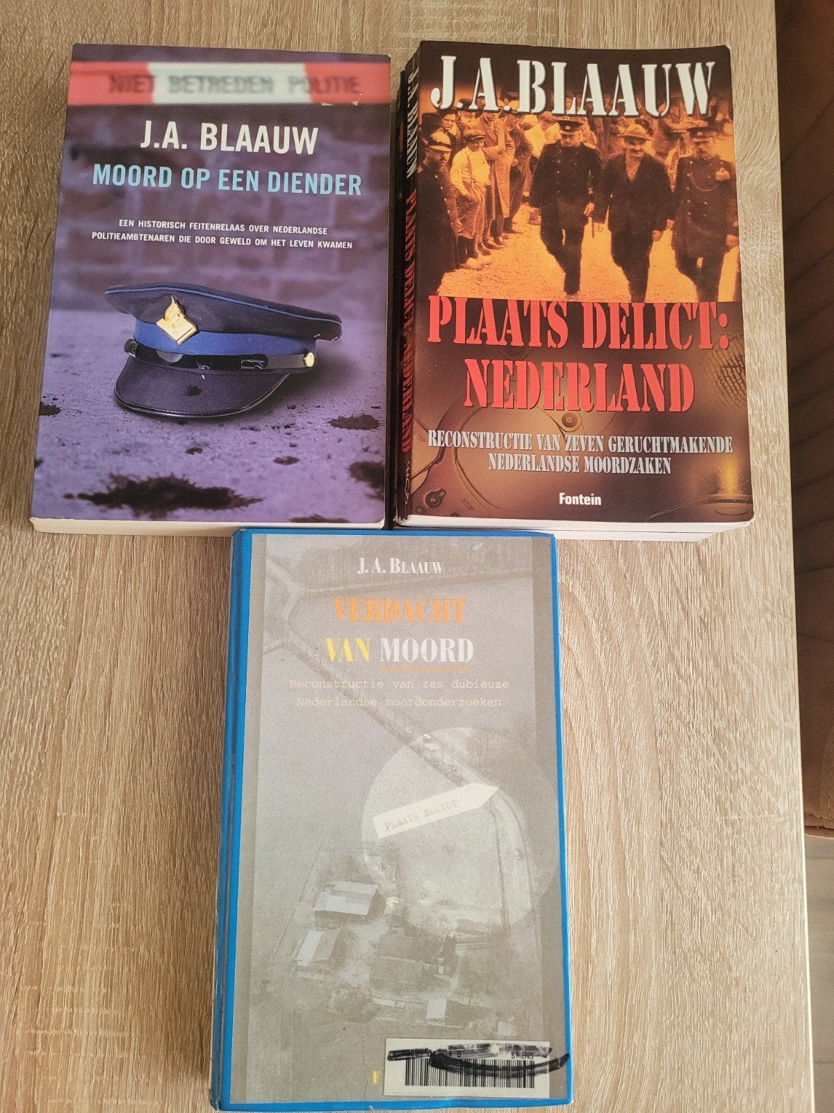 J.A. Blaauw boeken 4x, Boeken, Ophalen of Verzenden, Gelezen, J.A. Blaauw