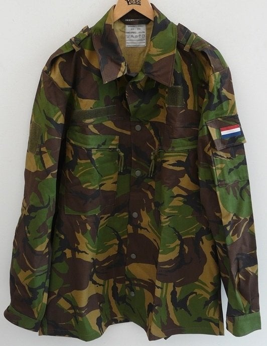Jas, GVT, M93, Woodland Camo, maat: 8000/0510, KL, 1992.(4), Ophalen of Verzenden, Landmacht, Nederland, Kleding of Schoenen